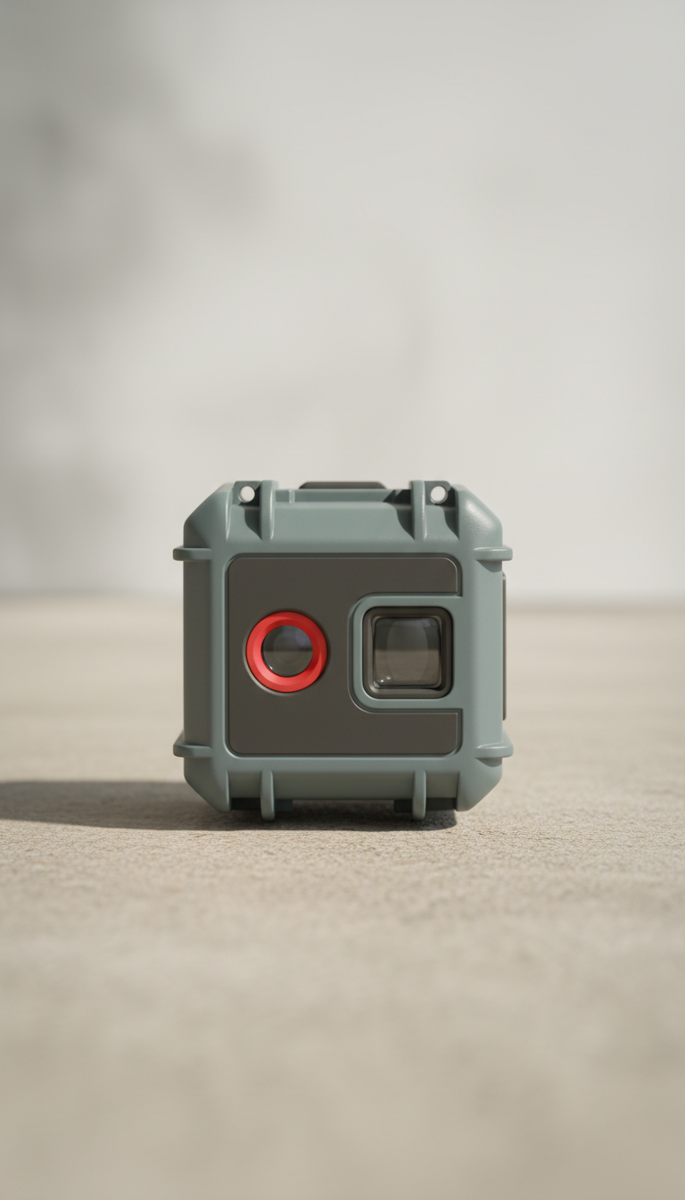 Industrial Laser Measurer With Hard Case